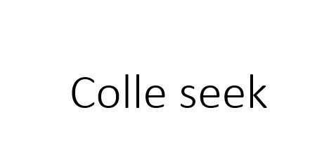 Colle seek